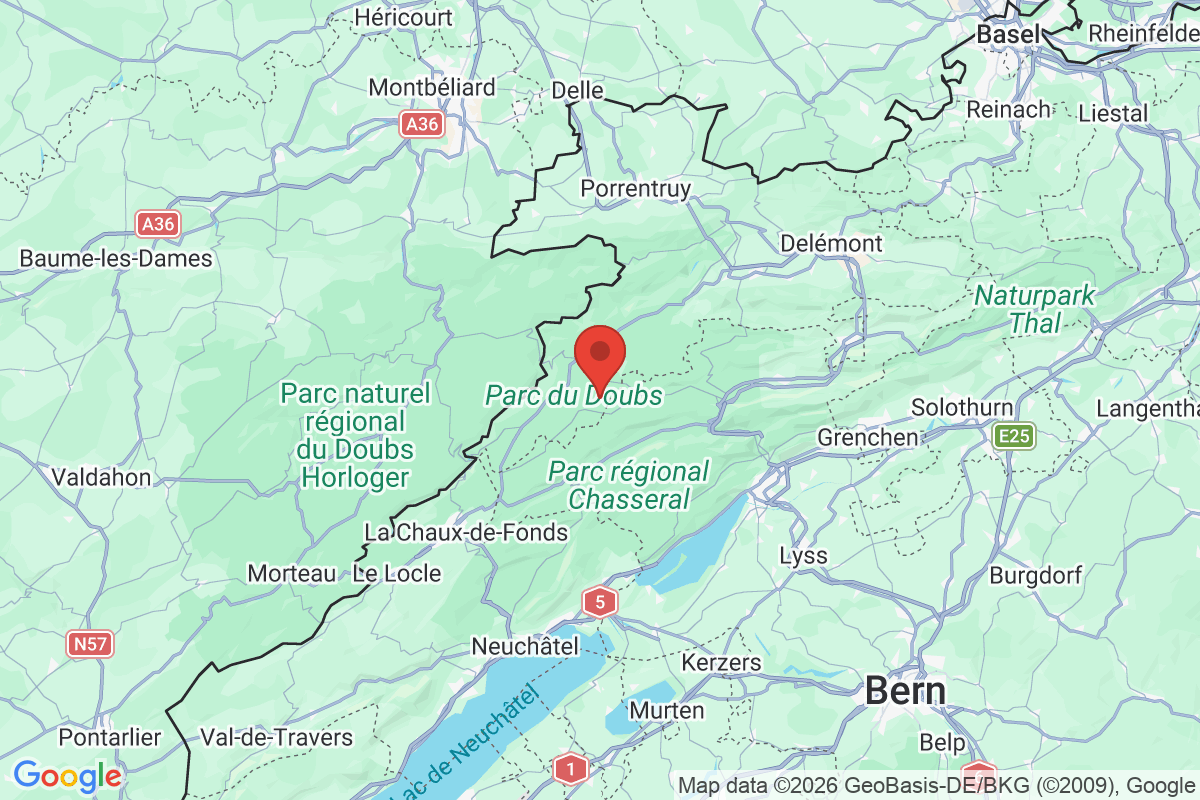 Carte de l'activité