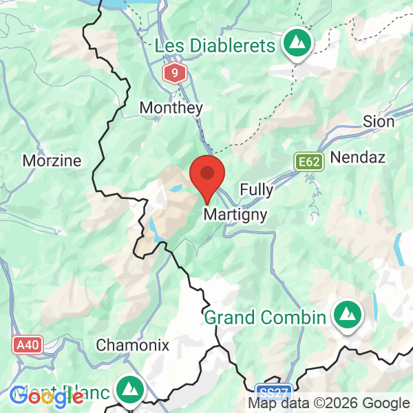 Carte de l'activité