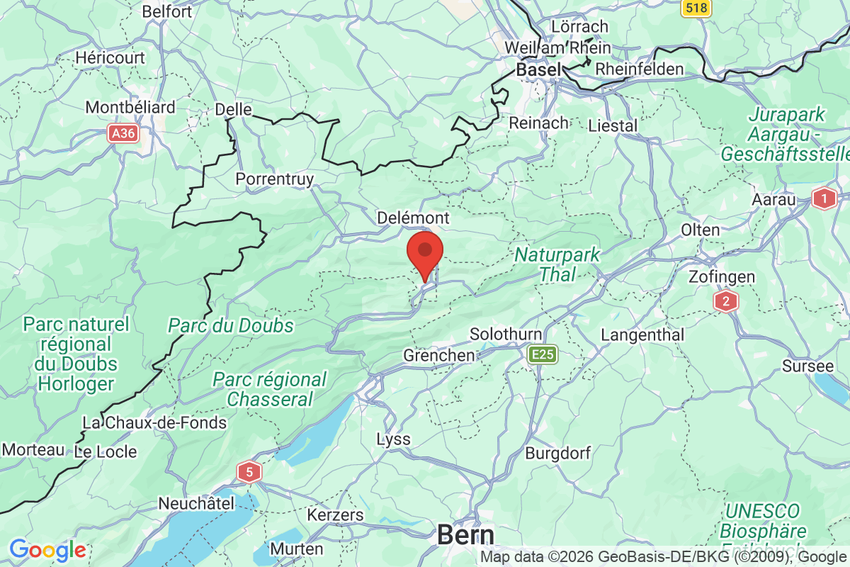 Carte de l'activité