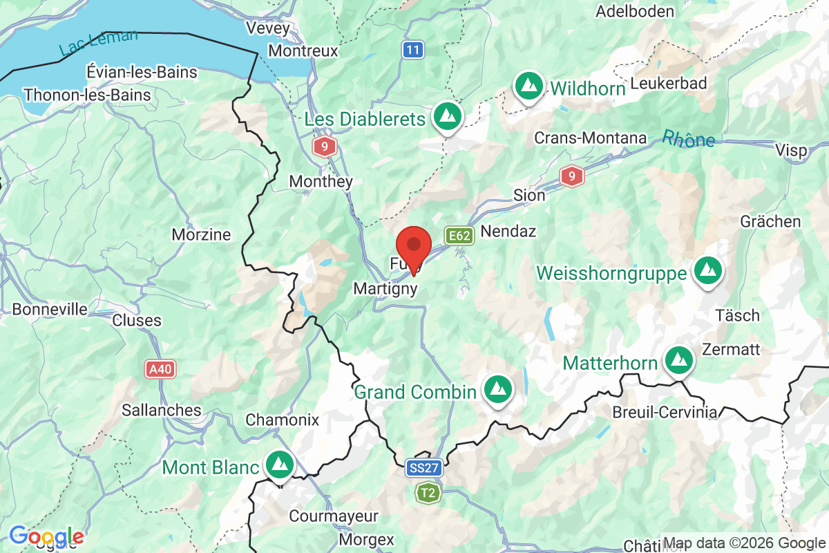 Carte de l'activité