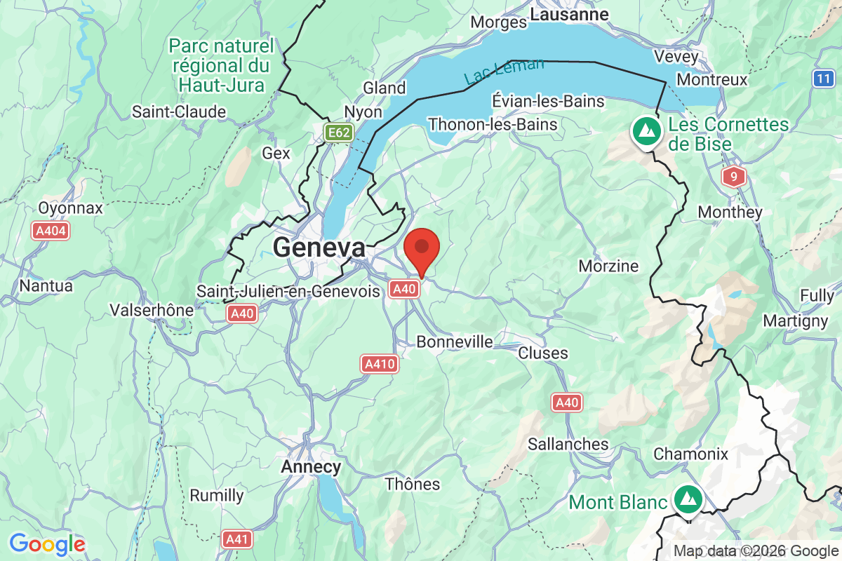 Carte de l'activité