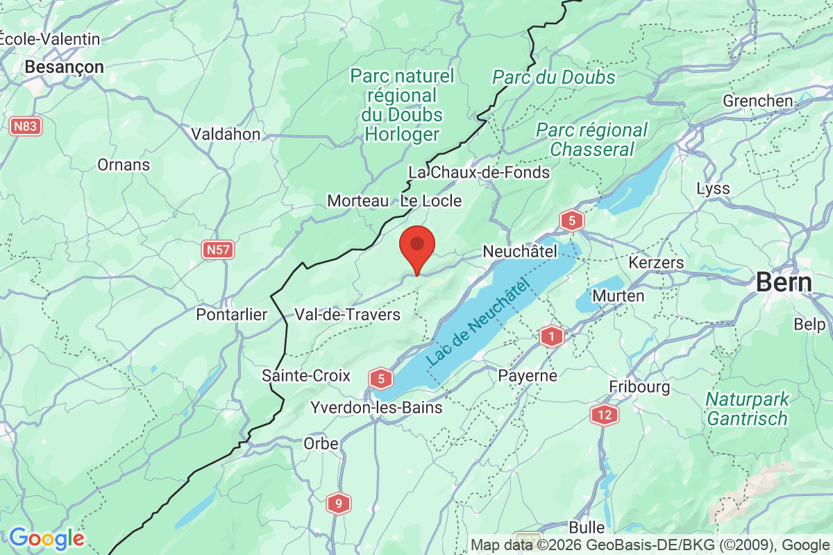 Carte de l'activité