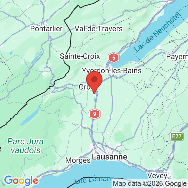 Prévisualisation de la carte