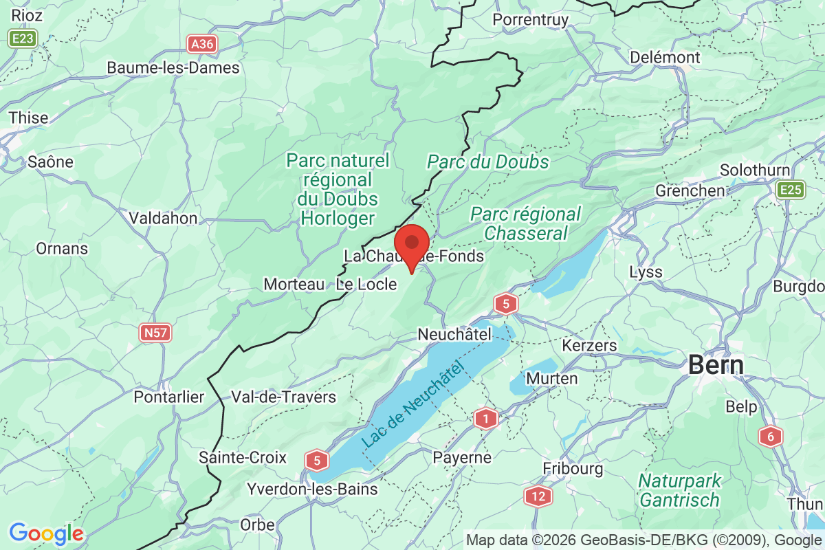 Carte de l'activité