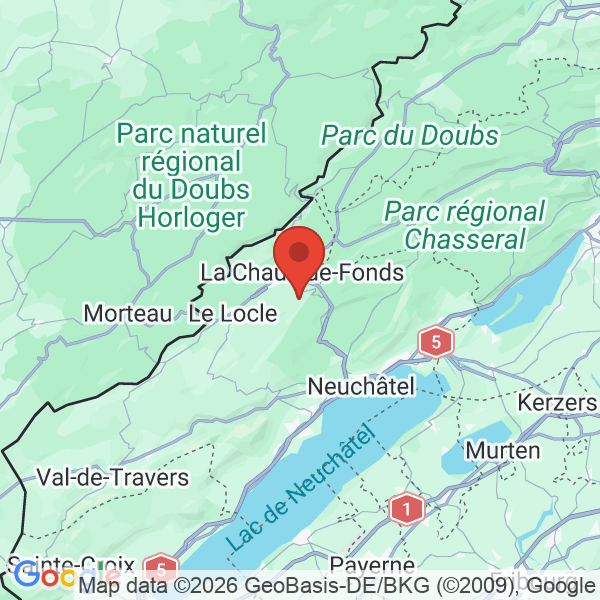 Carte de l'activité