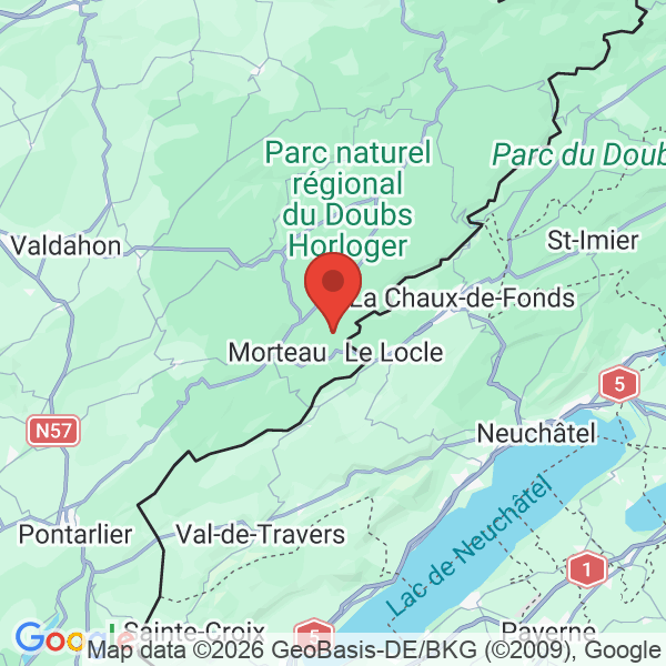 Carte de l'activité