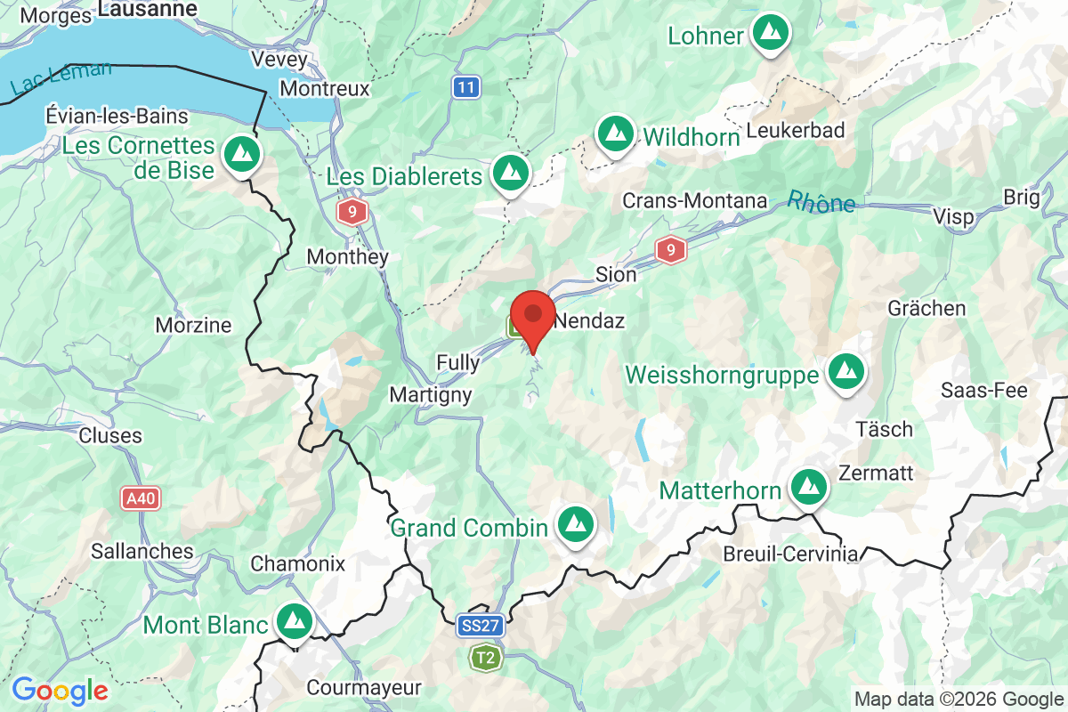 Carte de l'activité