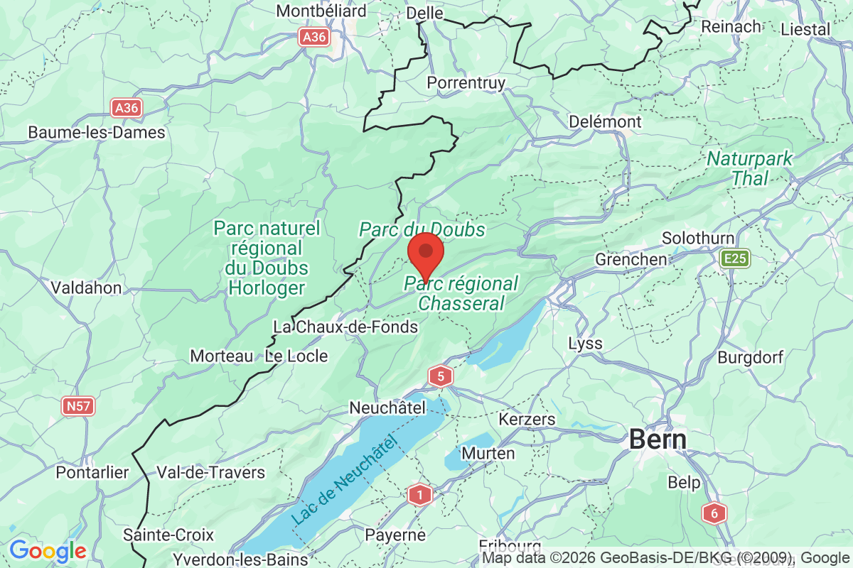 Carte de l'activité