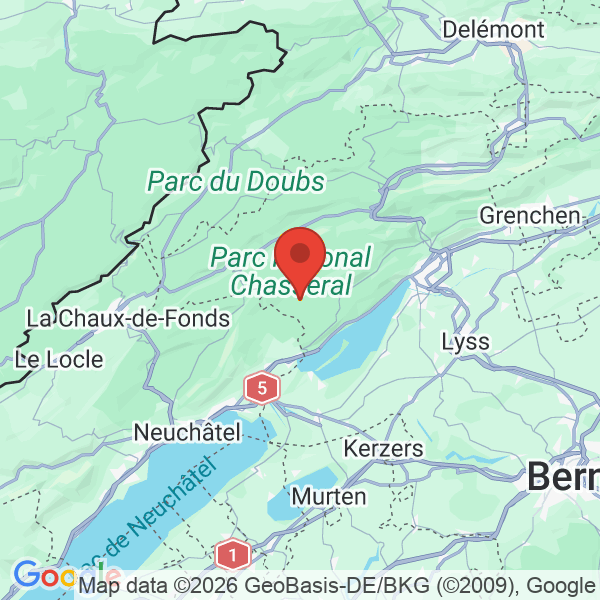 Carte de l'activité