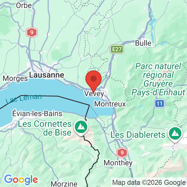 Carte de l'activité