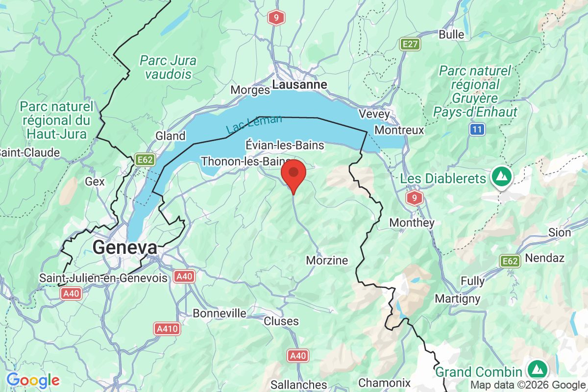 Carte de l'activité