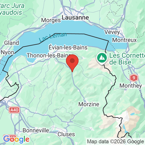 Carte de l'activité