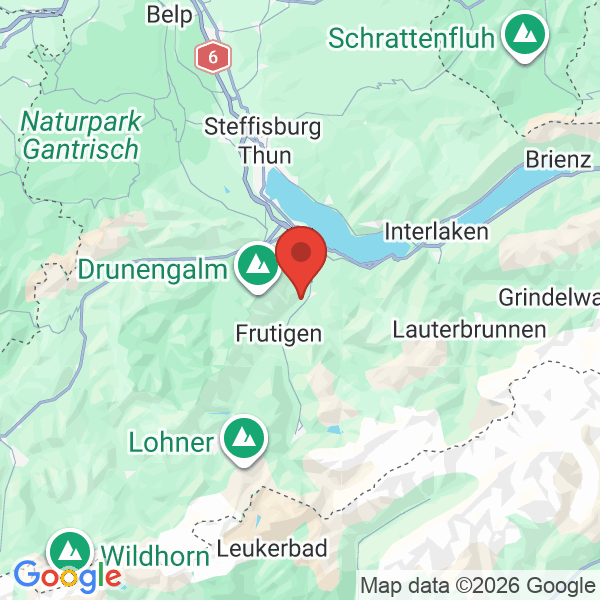 Carte de l'activité