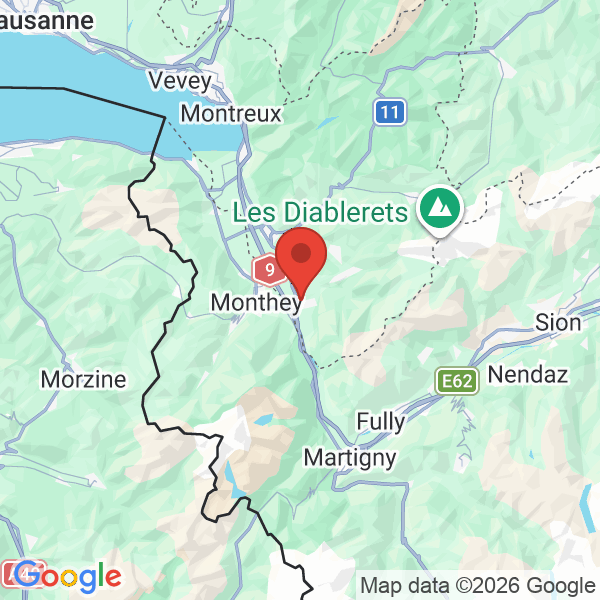 Prévisualisation de la carte