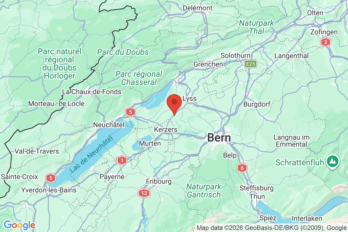 Carte de l'activité