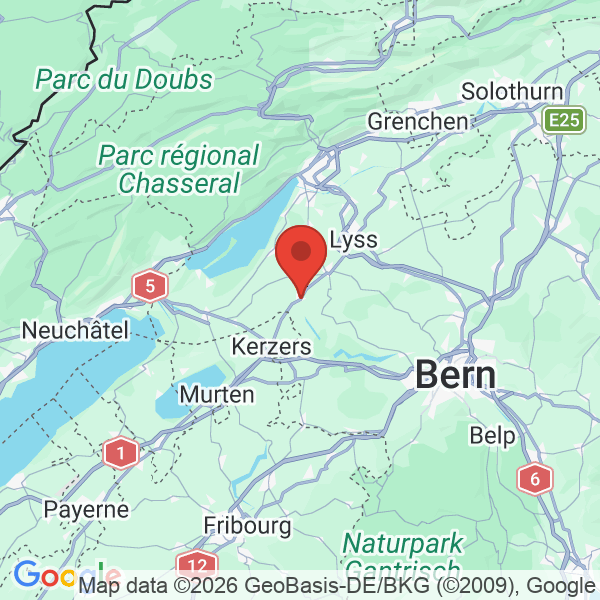 Carte de l'activité