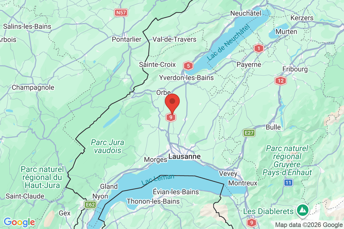 Carte de l'activité