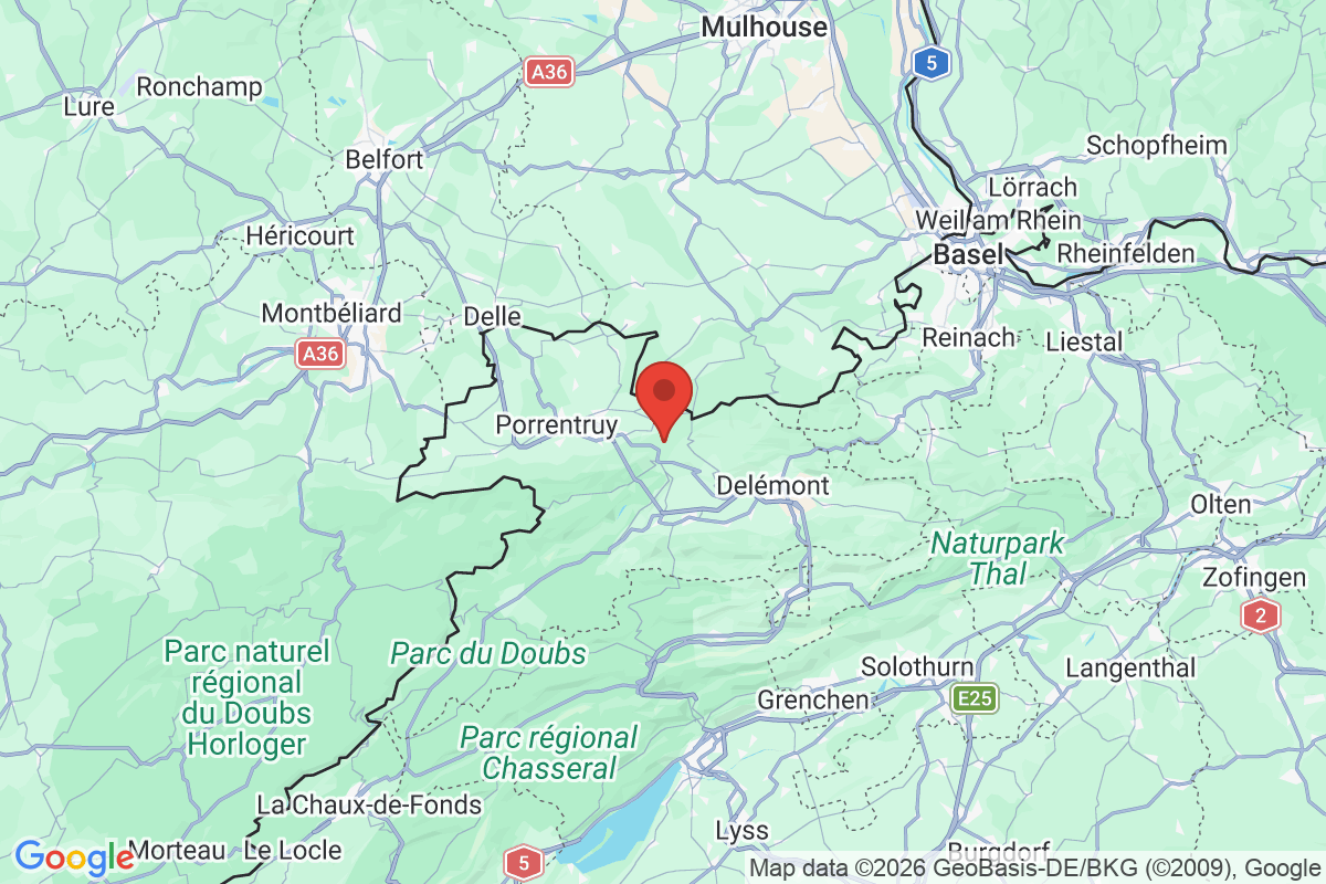 Carte de l'activité