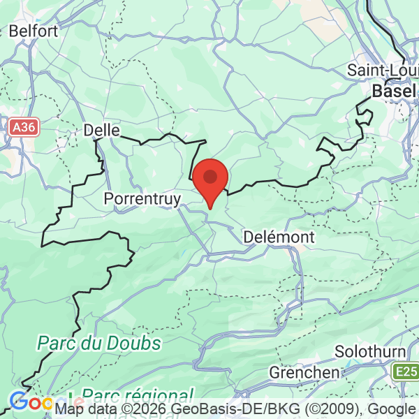 Carte de l'activité
