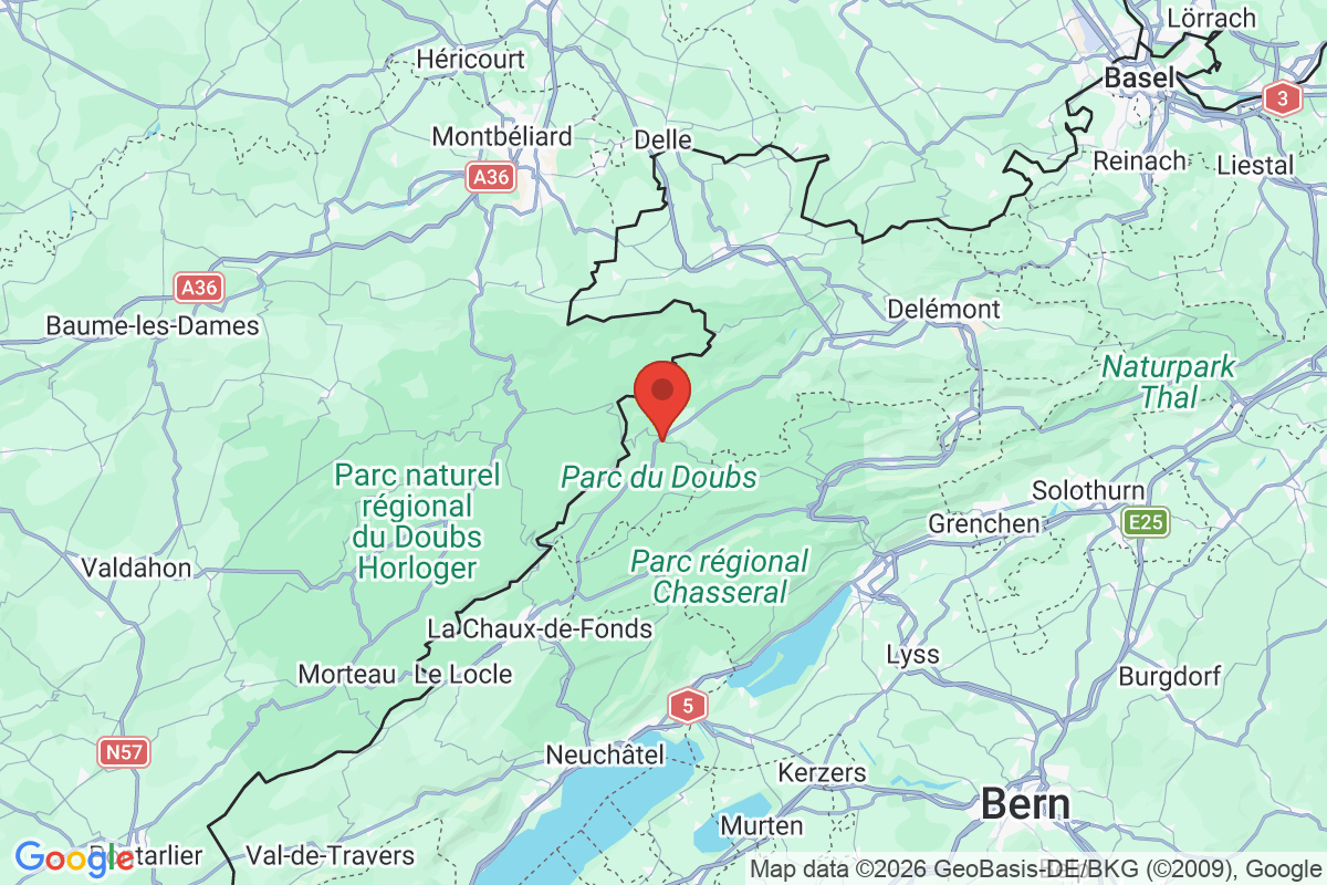 Carte de l'activité