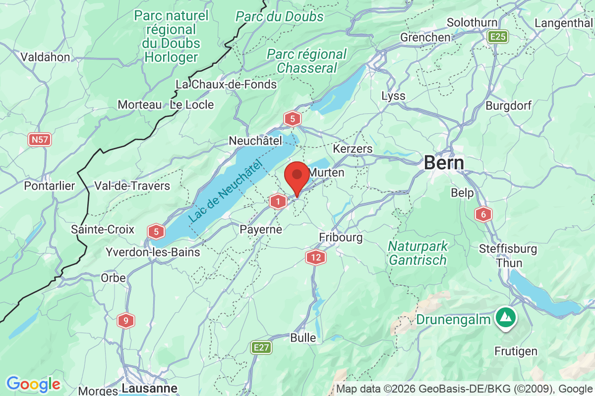 Carte de l'activité