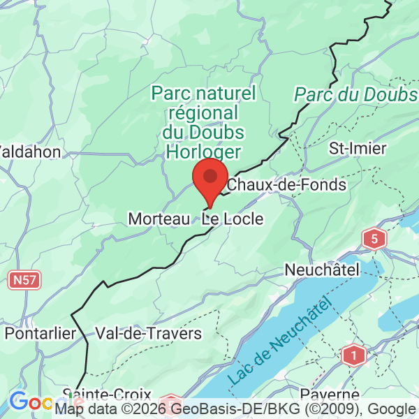 Carte de l'activité