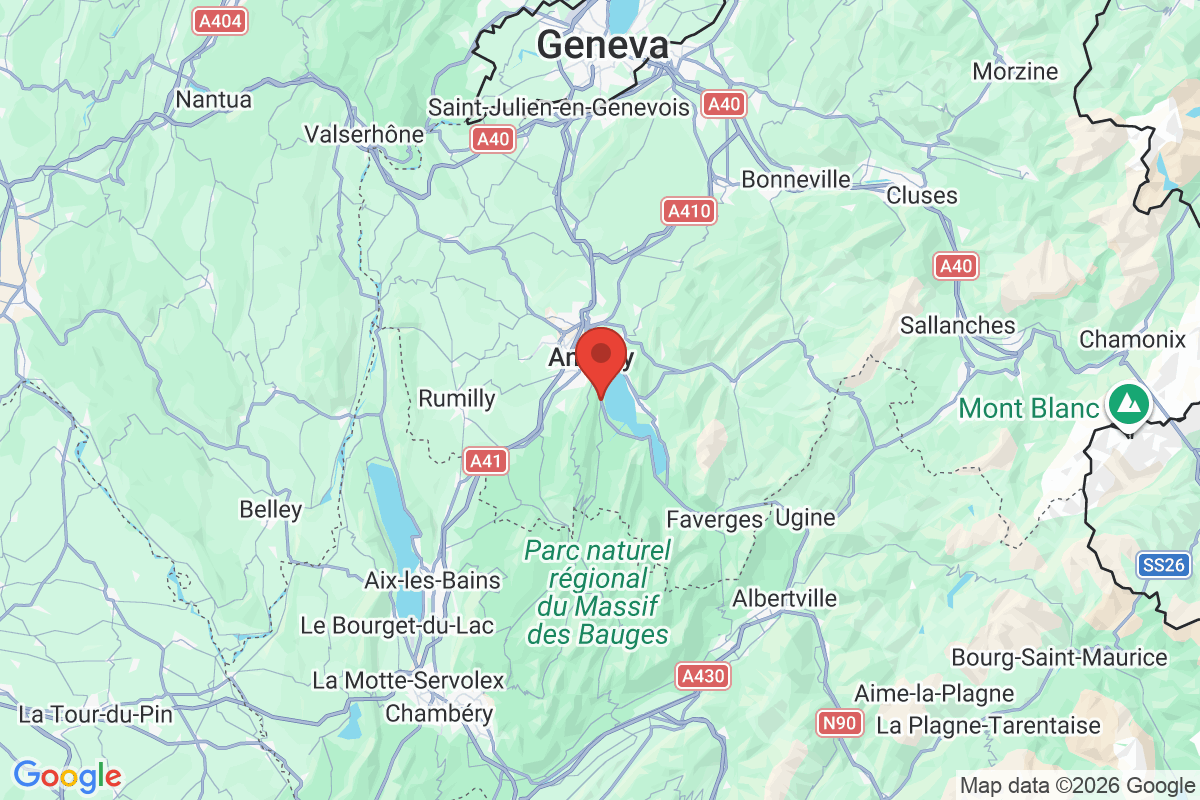 Carte de l'activité