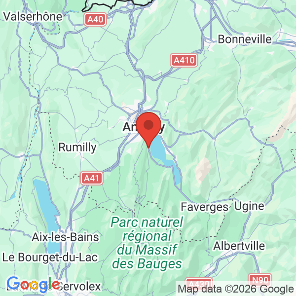 Carte de l'activité