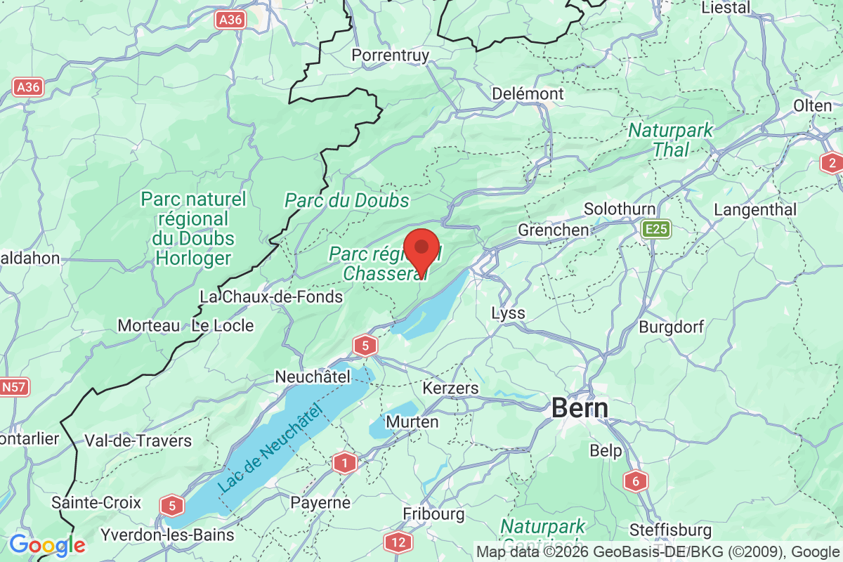 Carte de l'activité