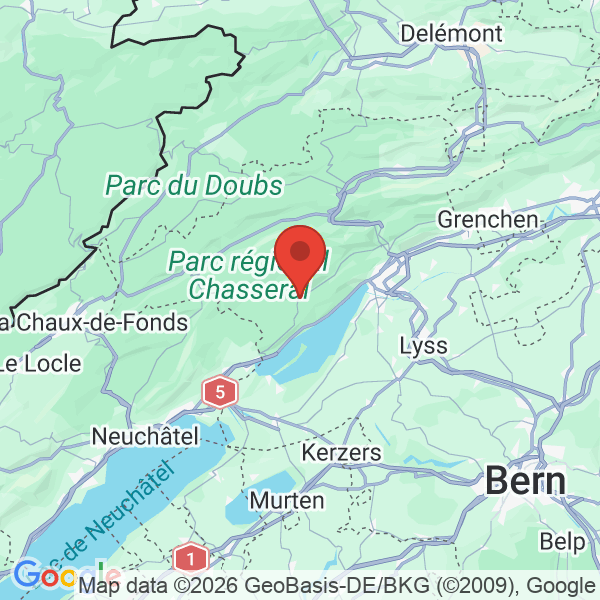 Carte de l'activité