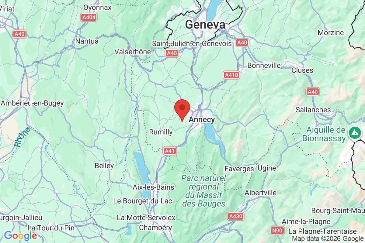 Carte de l'activité