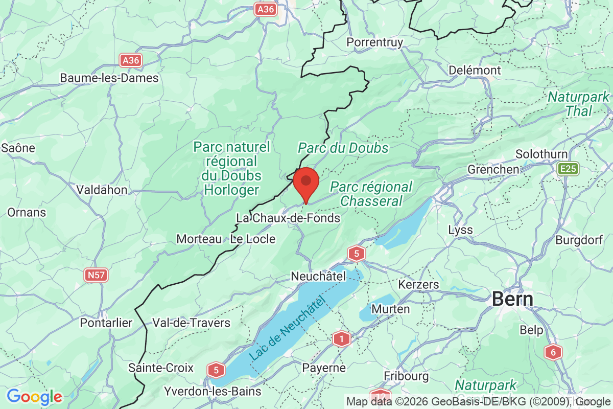 Carte de l'activité