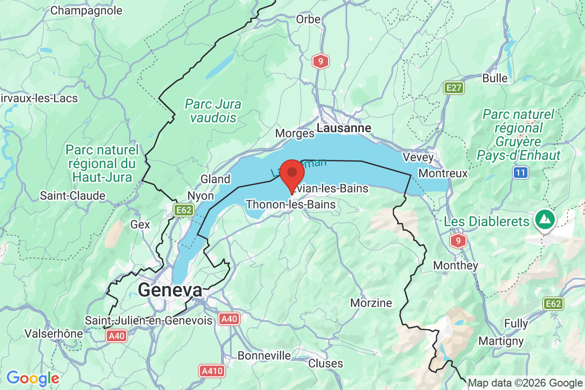 Carte de l'activité