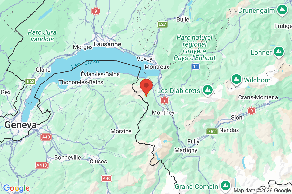 Carte de l'activité