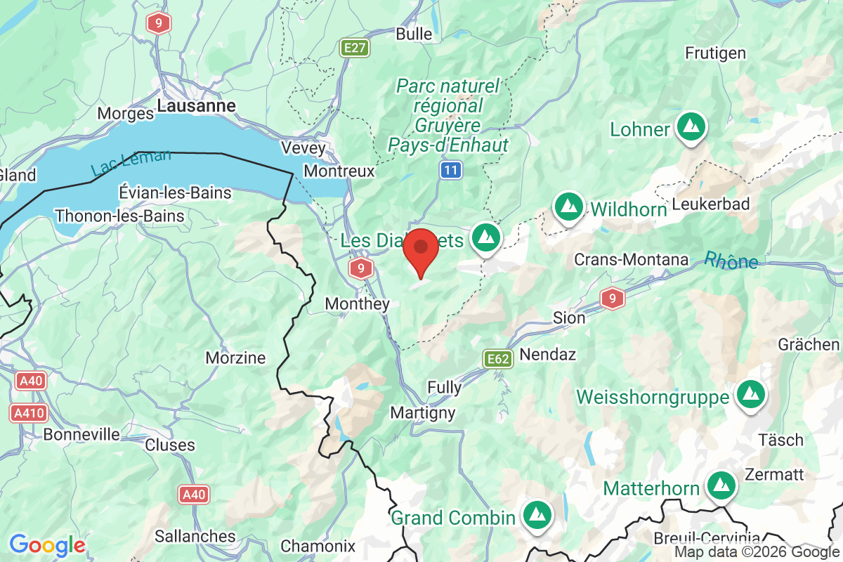 Carte de l'activité