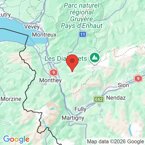 Carte de l'activité