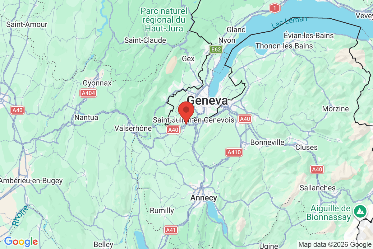 Carte de l'activité