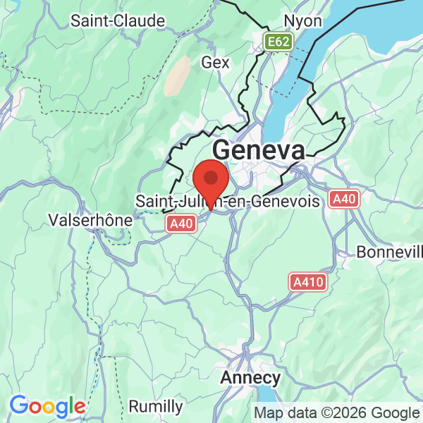 Carte de l'activité