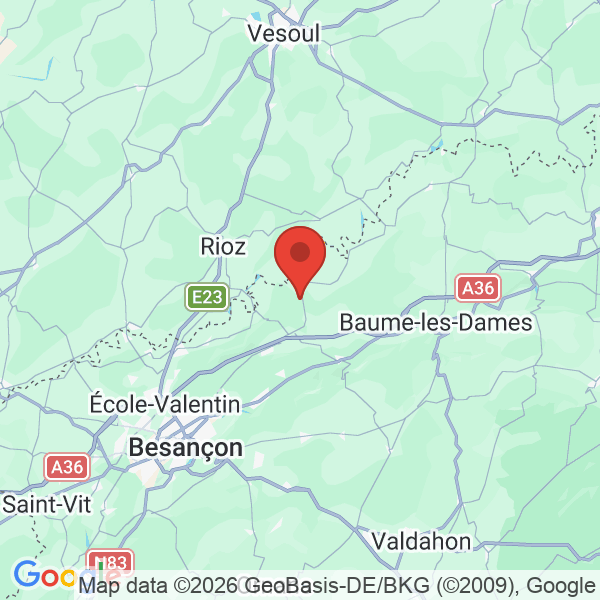 Carte de l'activité