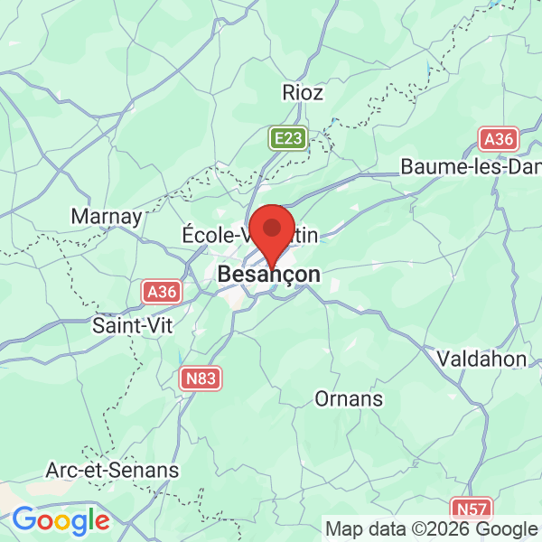 Carte de l'activité