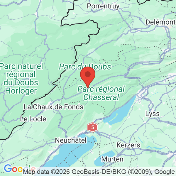 Carte de l'activité