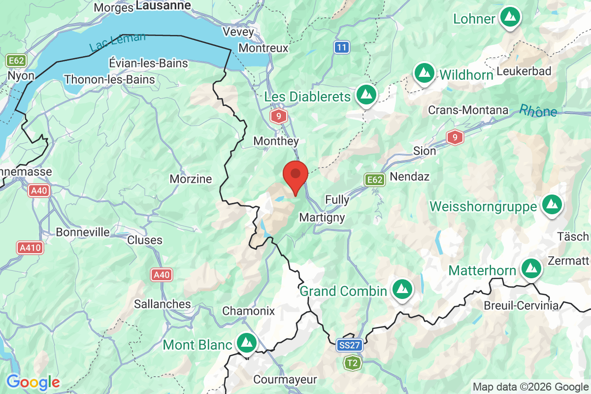 Carte de l'activité