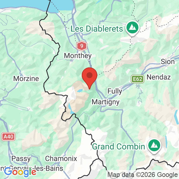 Carte de l'activité