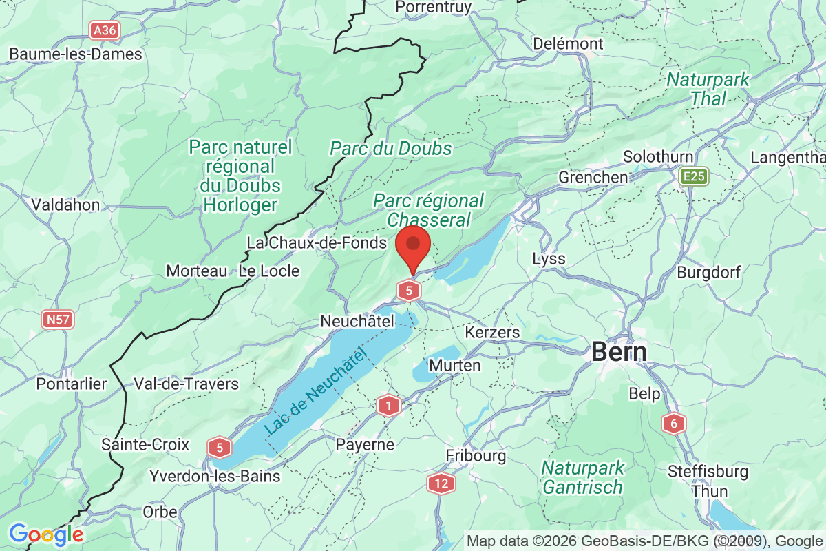 Carte de l'activité