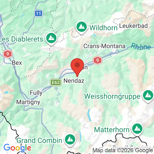 Carte de l'activité