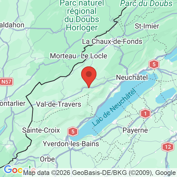 Carte de l'activité