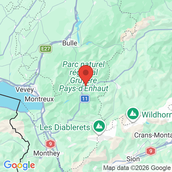 Carte de l'activité