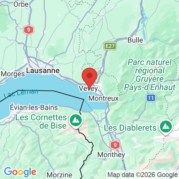 Carte de l'activité