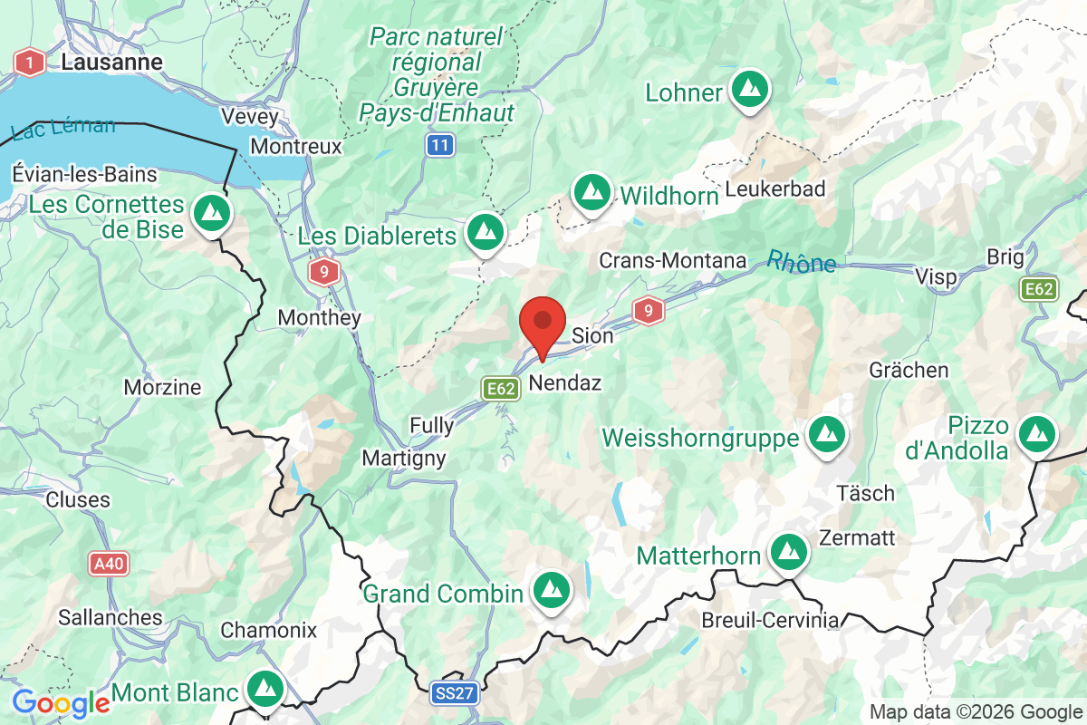 Carte de l'activité