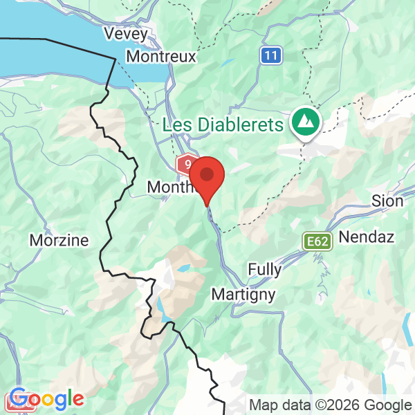 Carte de l'activité